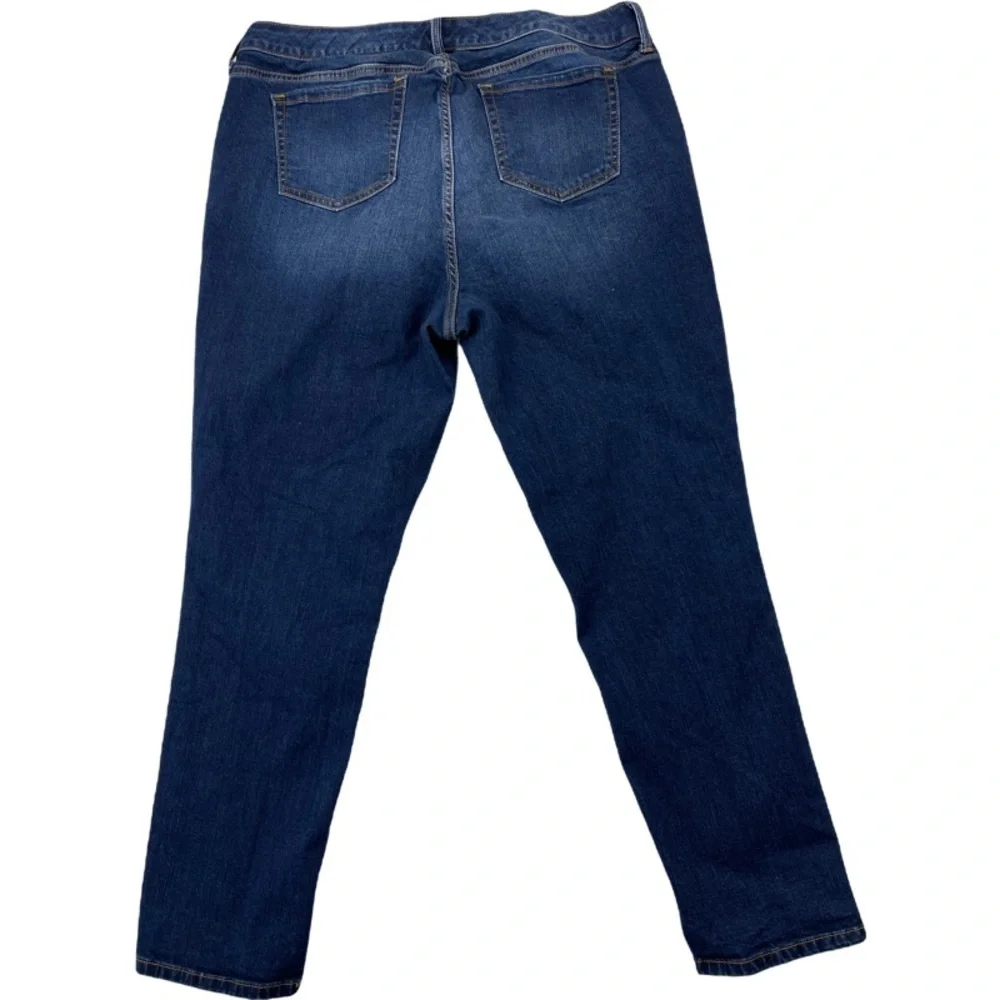 Torrid Women's Classic Skinny Boyfriend Jeans Size 16 R medium wash - Picture 3 of 12